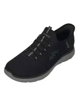 Кроссовки на шнуровке Skechers, черный