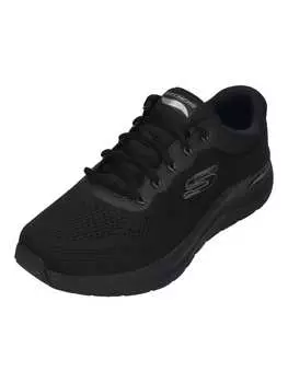 Кроссовки на шнуровке Skechers, черный