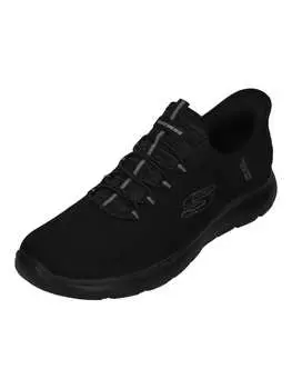 Кроссовки на шнуровке Skechers, черный