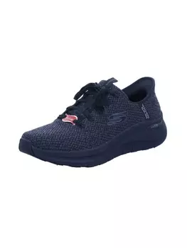 Кроссовки на шнуровке Skechers, цвет black/black