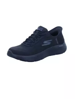Кроссовки на шнуровке Skechers, цвет black/black