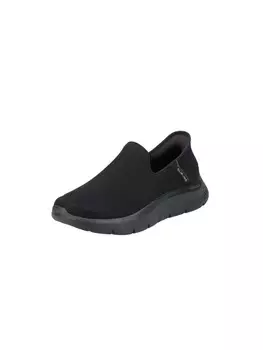 Кроссовки на шнуровке Skechers, цвет black/black