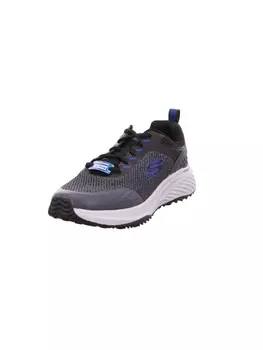 Кроссовки на шнуровке Skechers, цвет black/blue