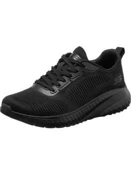 Кроссовки на шнуровке Skechers, цвет black engineered knit/trim