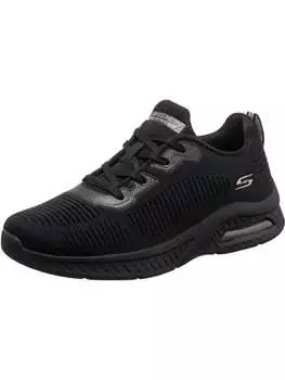Кроссовки на шнуровке Skechers, цвет black engineered knit