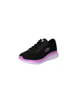 Кроссовки на шнуровке Skechers, цвет black/purple