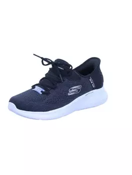 Кроссовки на шнуровке Skechers, цвет black/white