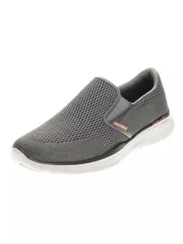 Кроссовки на шнуровке Skechers, цвет grau/orange