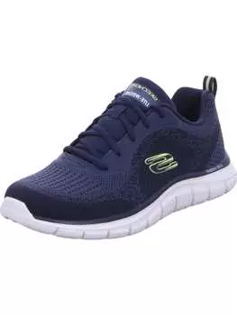 Кроссовки на шнуровке Skechers, цвет navy/lime