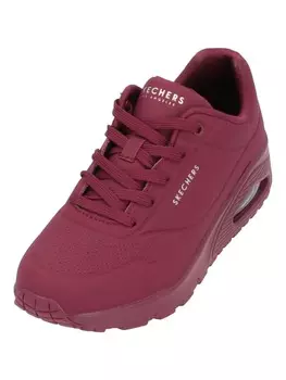 Кроссовки на шнуровке Skechers, цвет plum