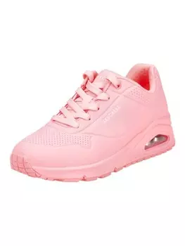 Кроссовки на шнуровке Skechers, цвет rot/pink