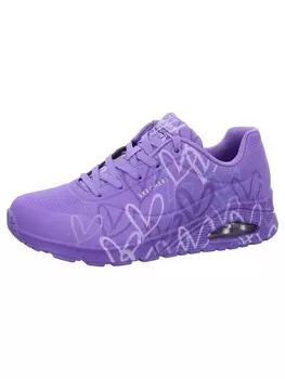 Кроссовки на шнуровке Skechers, фиолетовый