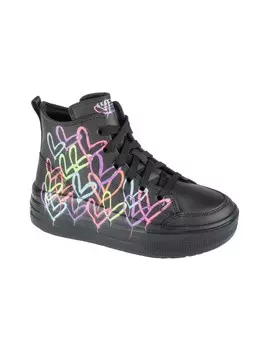 Кроссовки на шнуровке Skechers Hyperlift - Love Daz, черный