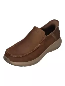 Кроссовки на шнуровке Skechers, коричневый