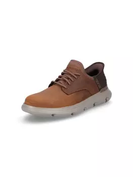 Кроссовки на шнуровке Skechers, коричневый
