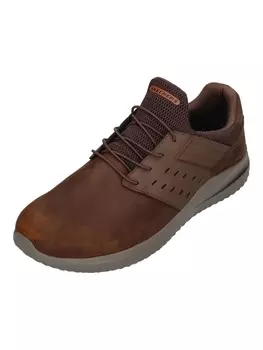 Кроссовки на шнуровке Skechers, коричневый