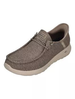 Кроссовки на шнуровке Skechers, коричневый