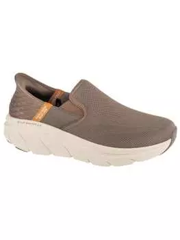 Кроссовки на шнуровке Skechers, коричневый