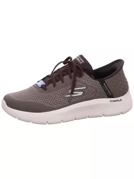 Кроссовки на шнуровке Skechers, коричневый