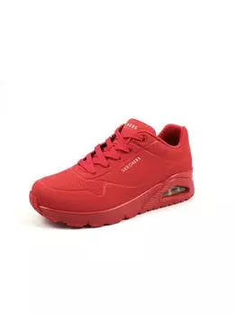 Кроссовки на шнуровке Skechers, красный
