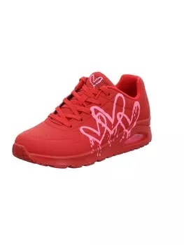 Кроссовки на шнуровке Skechers, красный