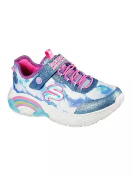 Кроссовки на шнуровке Skechers, красочный
