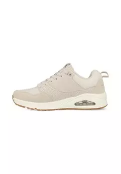 Кроссовки на шнуровке Skechers, кремовый