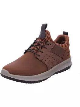 Кроссовки на шнуровке Skechers Lowtop-Sneaker DELSON - AXTON, цвет charcoal/dark brown