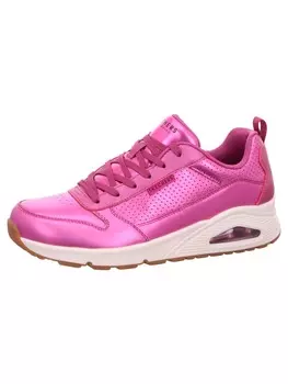 Кроссовки на шнуровке Skechers, металлик