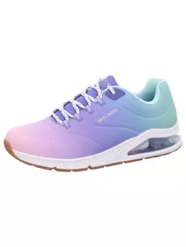Кроссовки на шнуровке Skechers, разноцветный