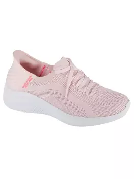 Кроссовки на шнуровке Skechers, розовый