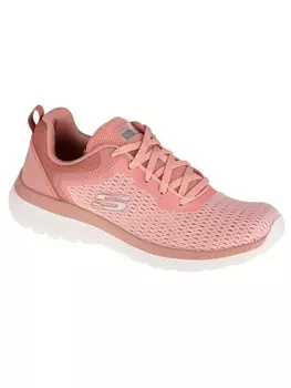 Кроссовки на шнуровке Skechers, розовый