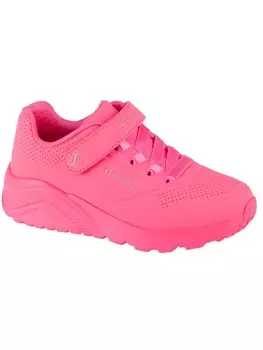 Кроссовки на шнуровке Skechers, розовый