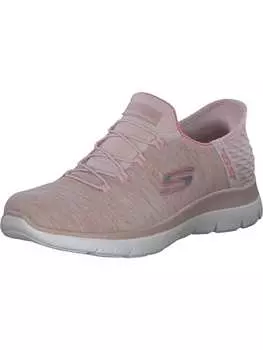 Кроссовки на шнуровке Skechers, розовый