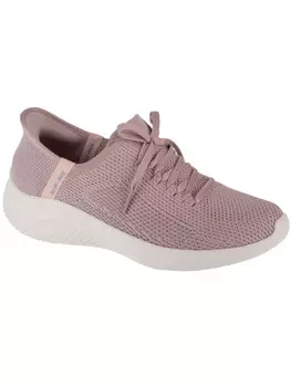 Кроссовки на шнуровке Skechers, розовый