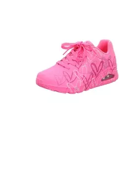 Кроссовки на шнуровке Skechers, розовый