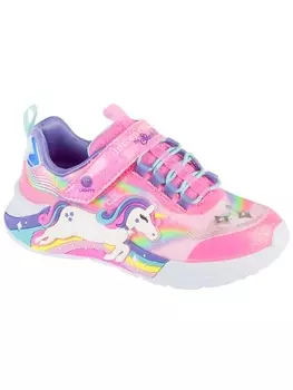 Кроссовки на шнуровке Skechers, розовый