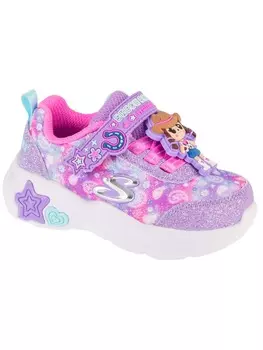 Кроссовки на шнуровке Skechers, розовый