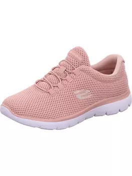 Кроссовки на шнуровке Skechers, розовый