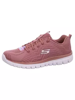 Кроссовки на шнуровке Skechers, розовый