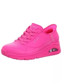 Кроссовки на шнуровке Skechers, розовый