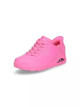 Кроссовки на шнуровке Skechers, розовый