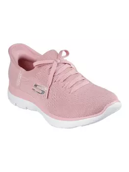 Кроссовки на шнуровке Skechers, розовый