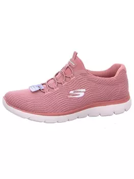 Кроссовки на шнуровке Skechers, розовый