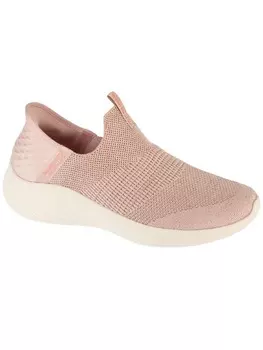 Кроссовки на шнуровке Skechers, розовый