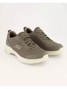 Кроссовки на шнуровке Skechers, серый