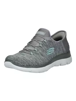 Кроссовки на шнуровке Skechers, серый