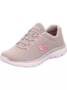 Кроссовки на шнуровке Skechers, серый