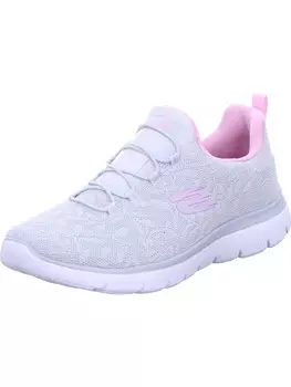Кроссовки на шнуровке Skechers, серый