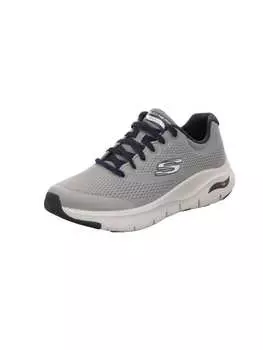 Кроссовки на шнуровке Skechers, серый